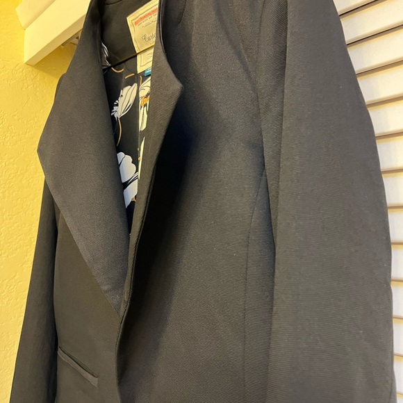 Anthropology Black Sz M NEW Suit Jacket - Picture 7 of 11